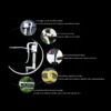 Factory Direct Grease Gun Pneumatic High Pressure Grease Gun Grease Machine Gun Head Accessories Direct Oiler - Image 3