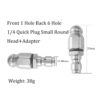 Cleaning Machine Accessories High Pressure Nozzle Sewer Pipe Dredging Cleaning Water Mouse Nozzle - Image 3