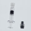 Measurement Mark Tip for CBD Oils EJuices Liquids Chemical (Gray Piston)1ml Luer Lock Syringe with 23G Needle Reusable - Image 2